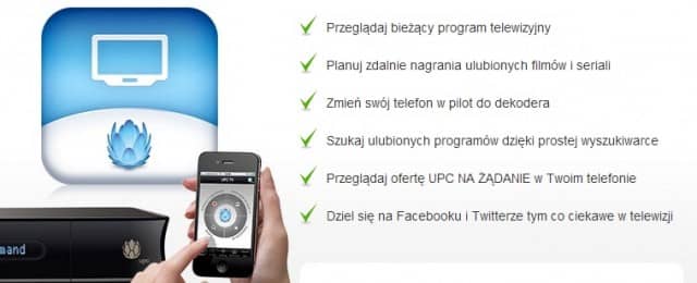 UPC TV – zdalne zarządzanie telewizją