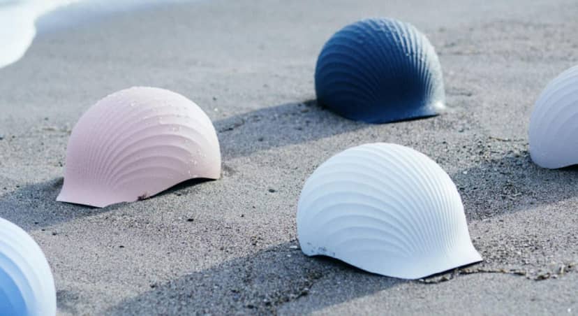 Shellmet to kask, jak żaden inny. Wyjątkowość zawdzięcza owocom morza