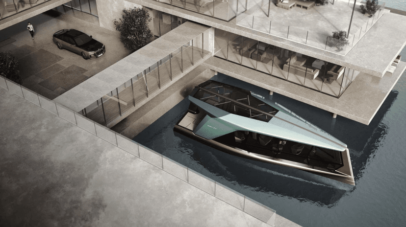 To BMW unosi się nad wodami Cannes. Po co komu czerwony dywan?