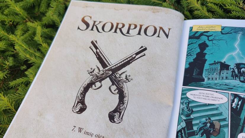 Recenzja komiksu Skorpion Tom 3. Prawda wychodzi na jaw, ale to nie koniec przygody