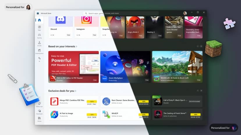 Microsoft z kolejnymi planami polepszenia środowiska Microsoft Store w systemie Windows 
