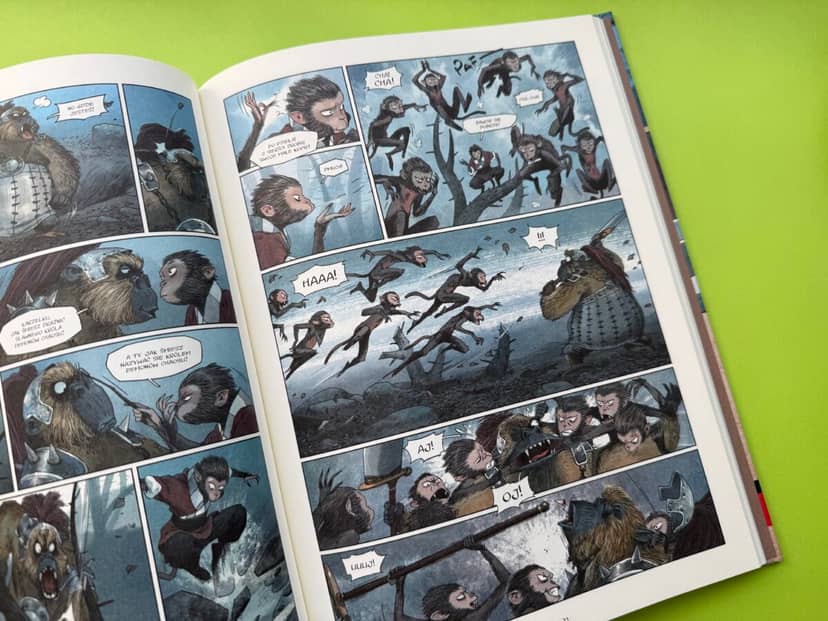 Niebo to za mało. Recenzja komiksu “Małpi król. Zamieszanie w Niebiańskim Pałacu. Tom 1”