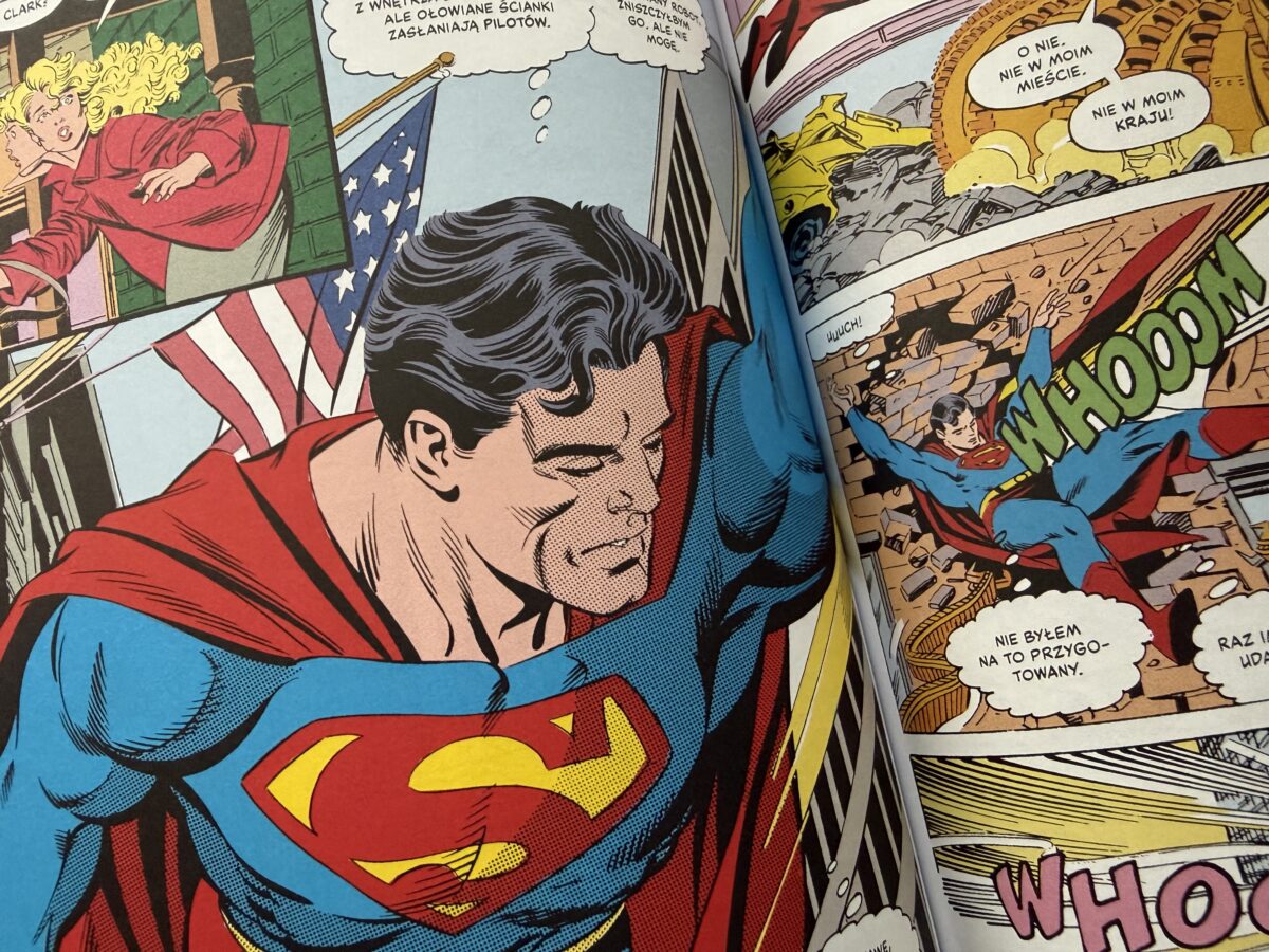 Peleryna to nie wszystko. Recenzja “Superman. Człowiek ze Stali. Tom 1”