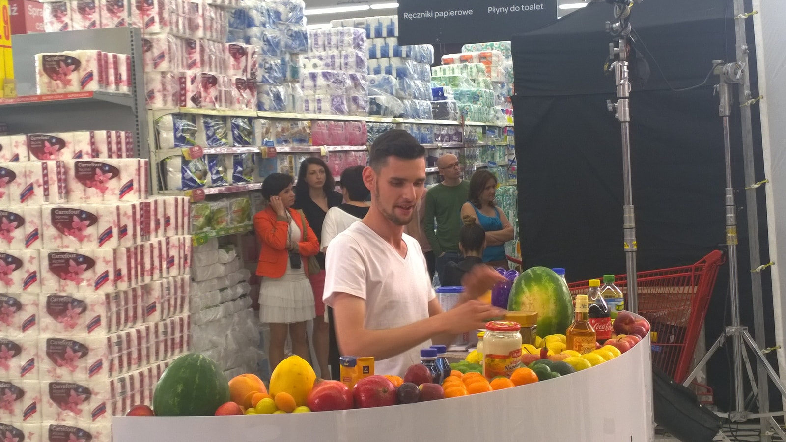 Raspberry Pi + Arduino = … Carrefour :)