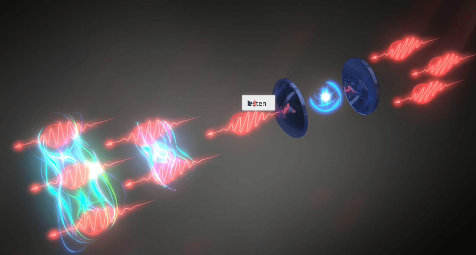 Manipulowanie pojedynczymi fotonami jest możliwe /Fot. University of Basel
