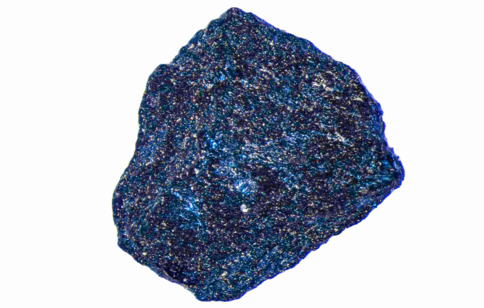 Około jednomilimetrowej średnicy próbka wodorku lutetu, materiału nadprzewodzącego stworzonego w laboratorium Uniwersytetu Rocherster /Fot. University of Rochester 
