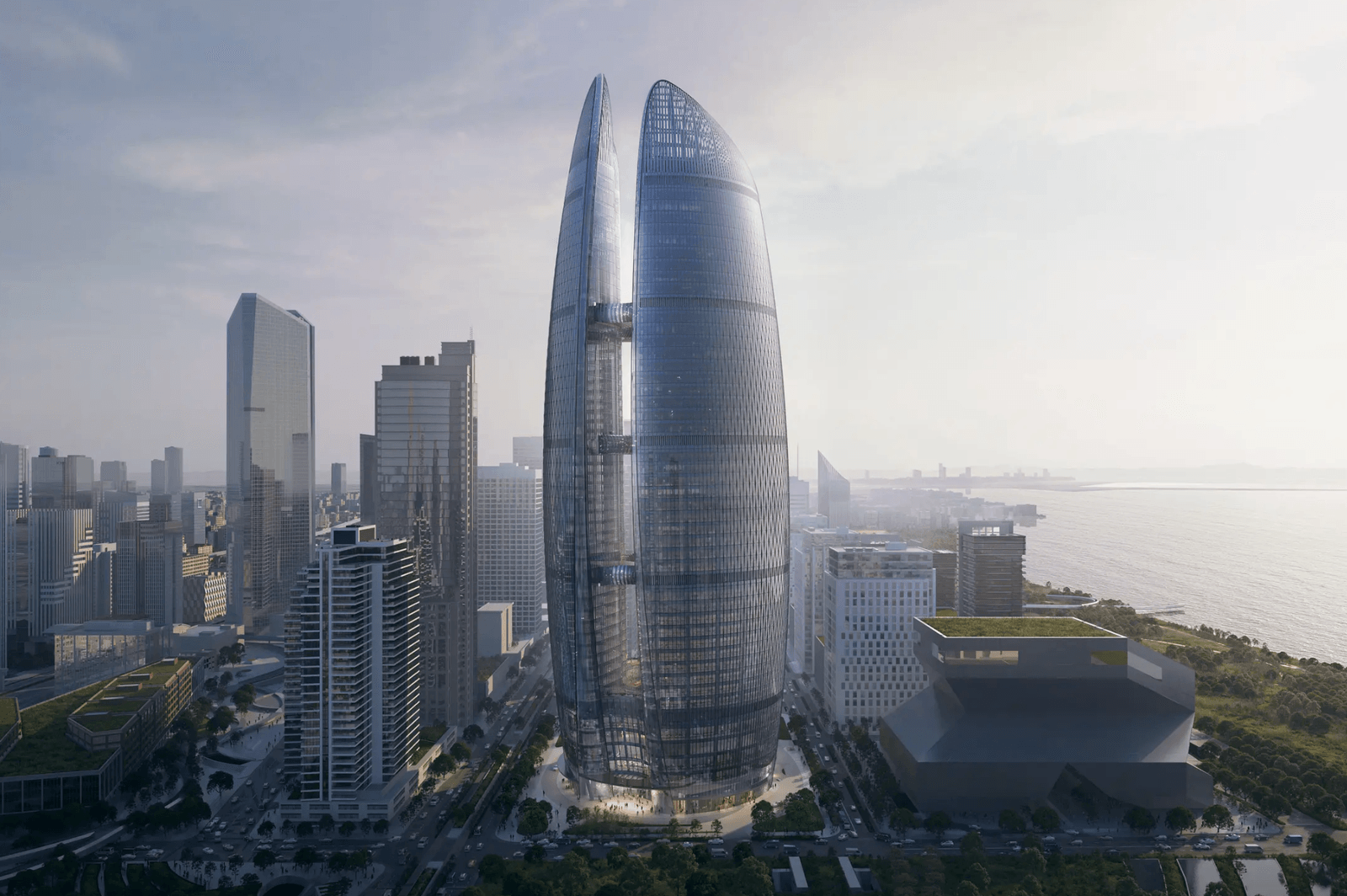 Wuhan Taikang Financial Centre /Fot. ZHA
