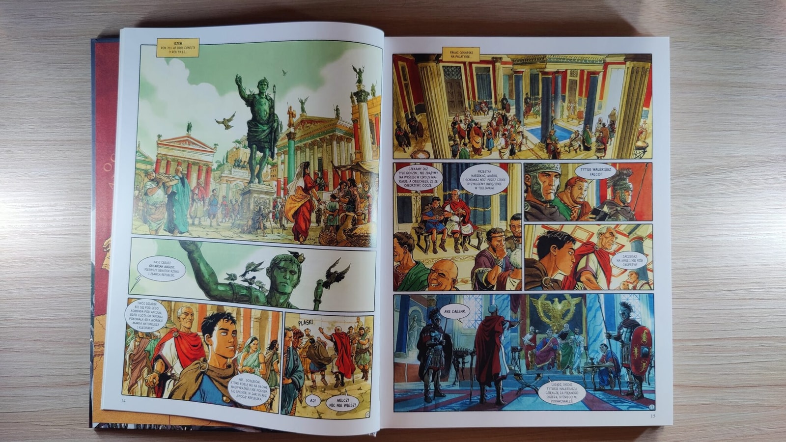 Recenzja Orły Rzymu od Enrico Mariniego. To ewidentnie komiks tylko dla pełnoletnich