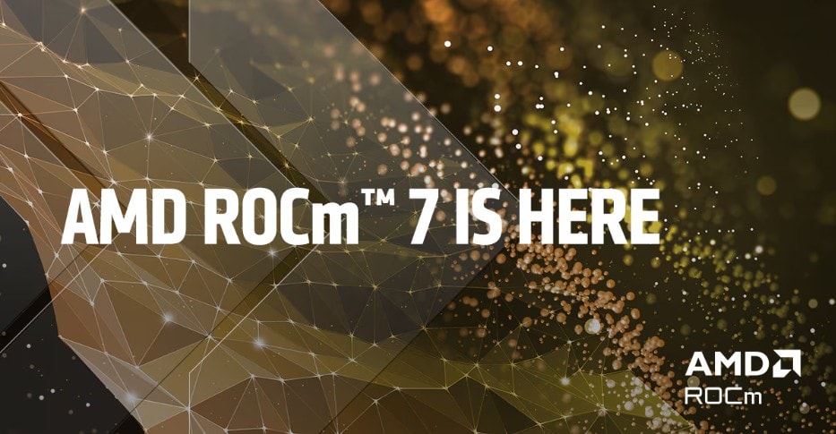 AMD ROCm 7.0. Platforma AI z wydajnością do 3,8 razy wyższą 