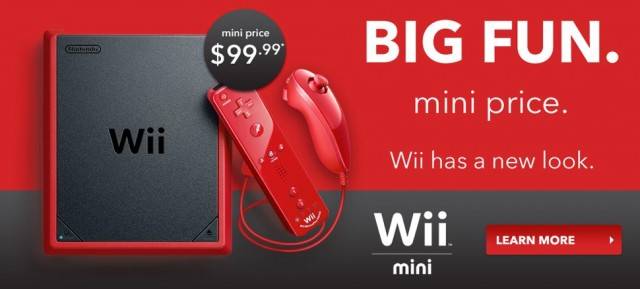 Nintendo idzie śladem Sony i prezentuje Wii Mini