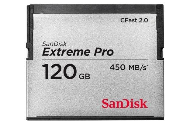 Extreme Pro CFast 2.0, czyli superszybka karta od firmy SanDisk