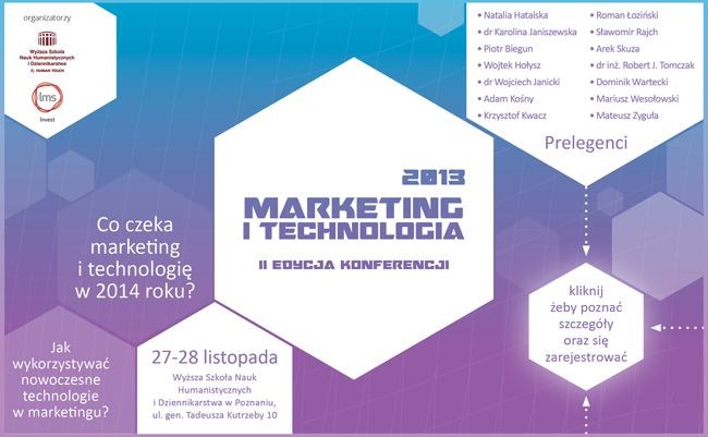 O konferencji Marketing i Technologia 2013 – wywiad z Moniką Synoradzką
