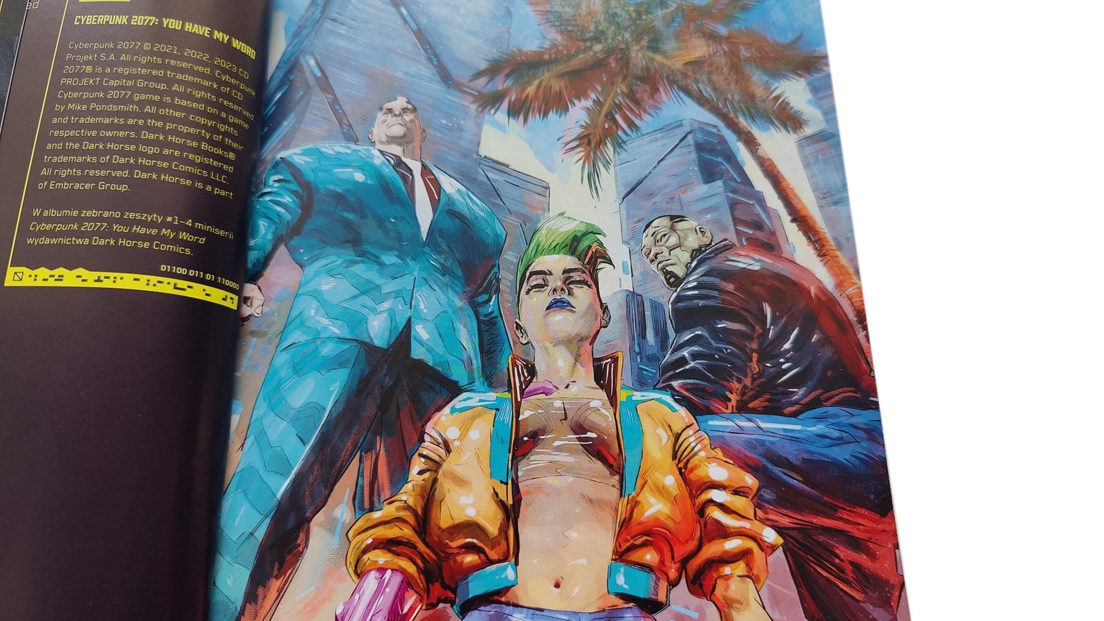 Taki właśnie ma być Cyberpunk. Recenzja komiksu Cyberpunk 2077 Słowo Honoru