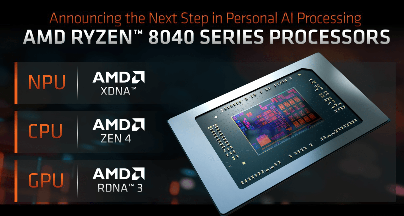 AMD pokazało Ryzen 8000. Te procesory zastąpią APU Ryzen 7000