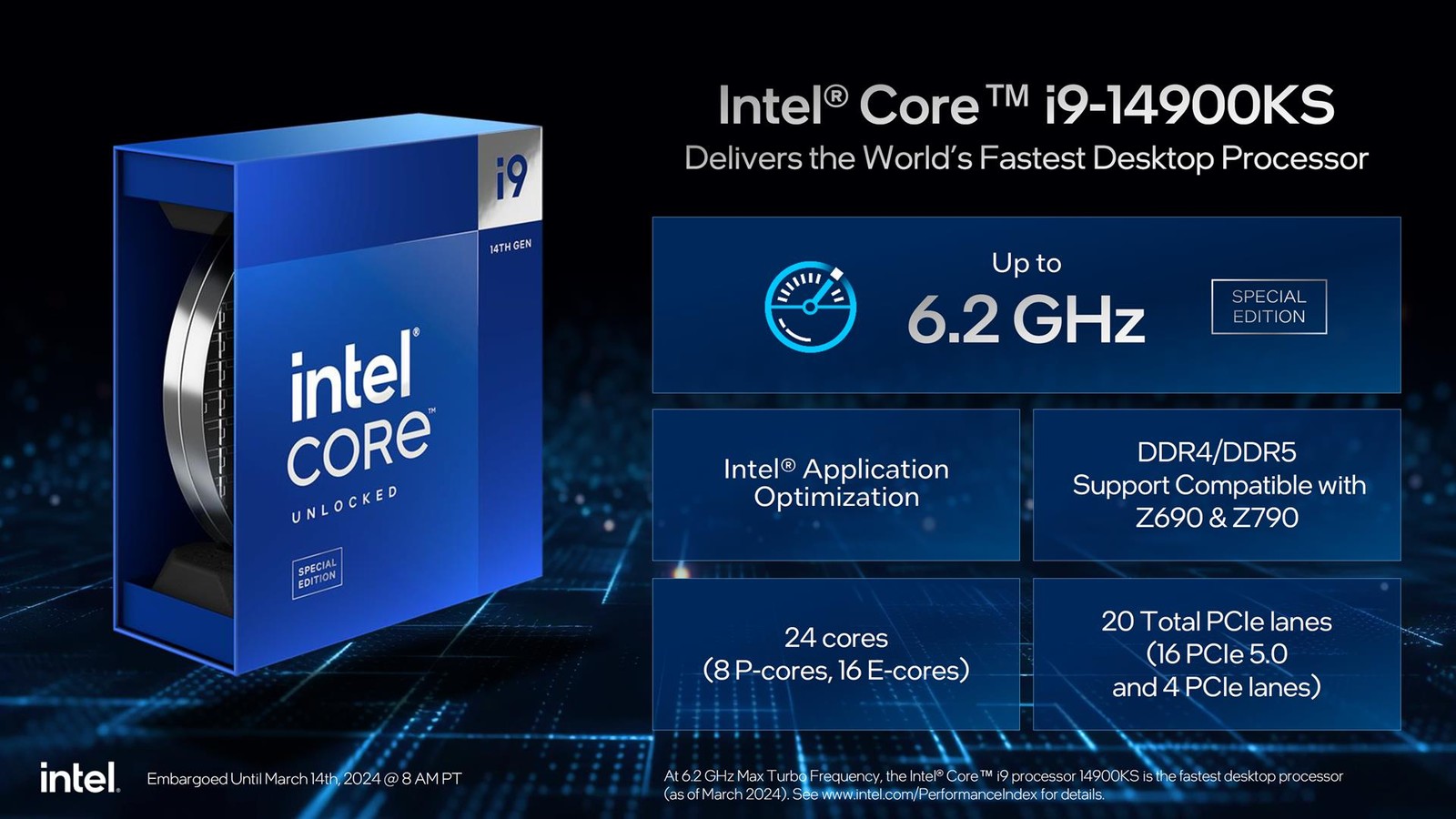 Intel zaprezentował najpotężniejszy procesor. Co wiemy o Core i9-14900KS?