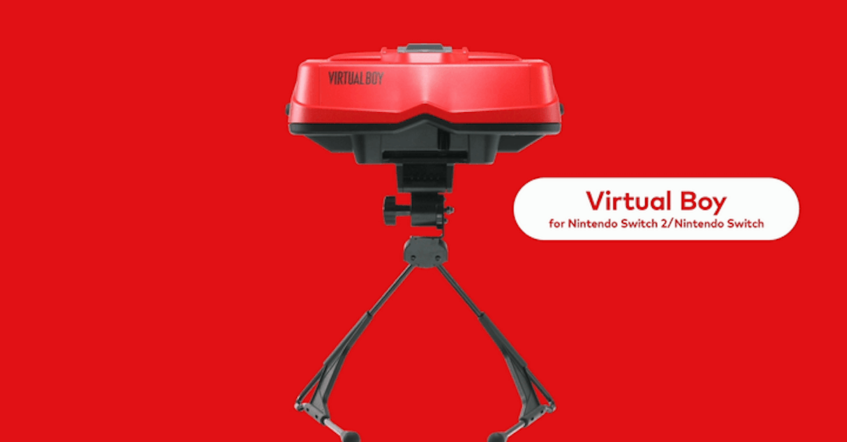 Nintendo Virtual Boy powraca po trzech dekadach. Adaptery dla Switch i Switch 2 już w 2026 roku