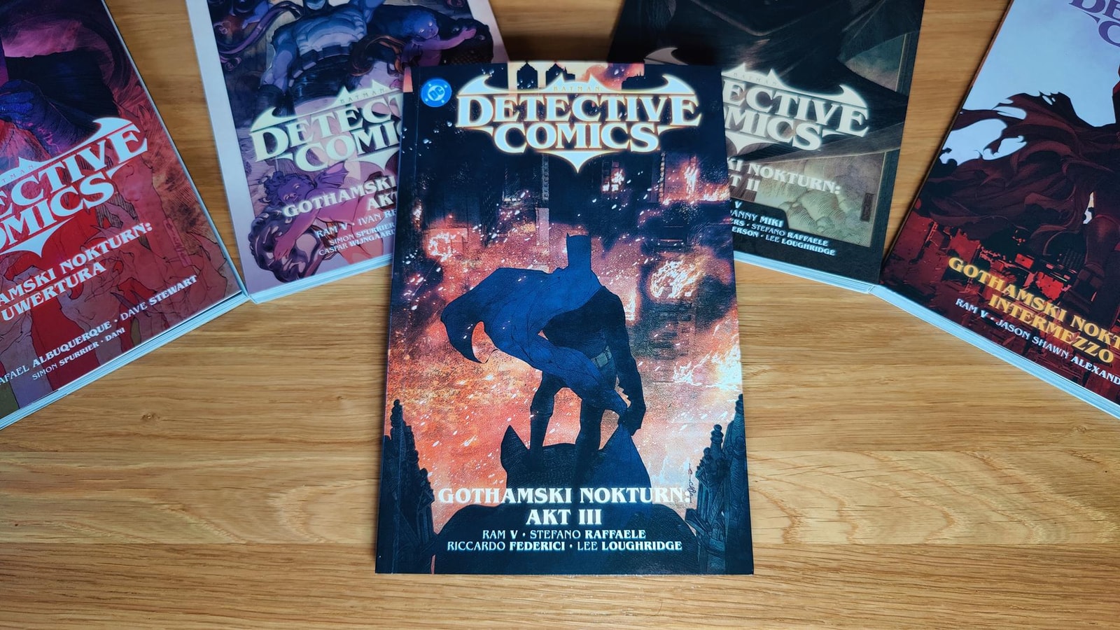 Recenzja komiksów z serii Batman Detective Comics. Gothamski Nokturn