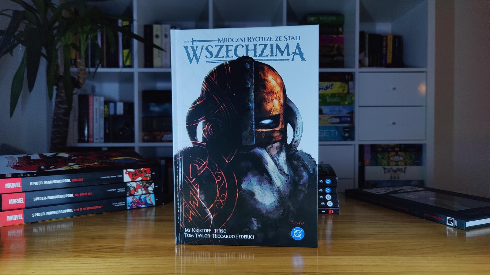 Recenzja komiksu Mroczni Rycerze ze Stali. Wszechzima, czyli jedno wielkie pół na pół