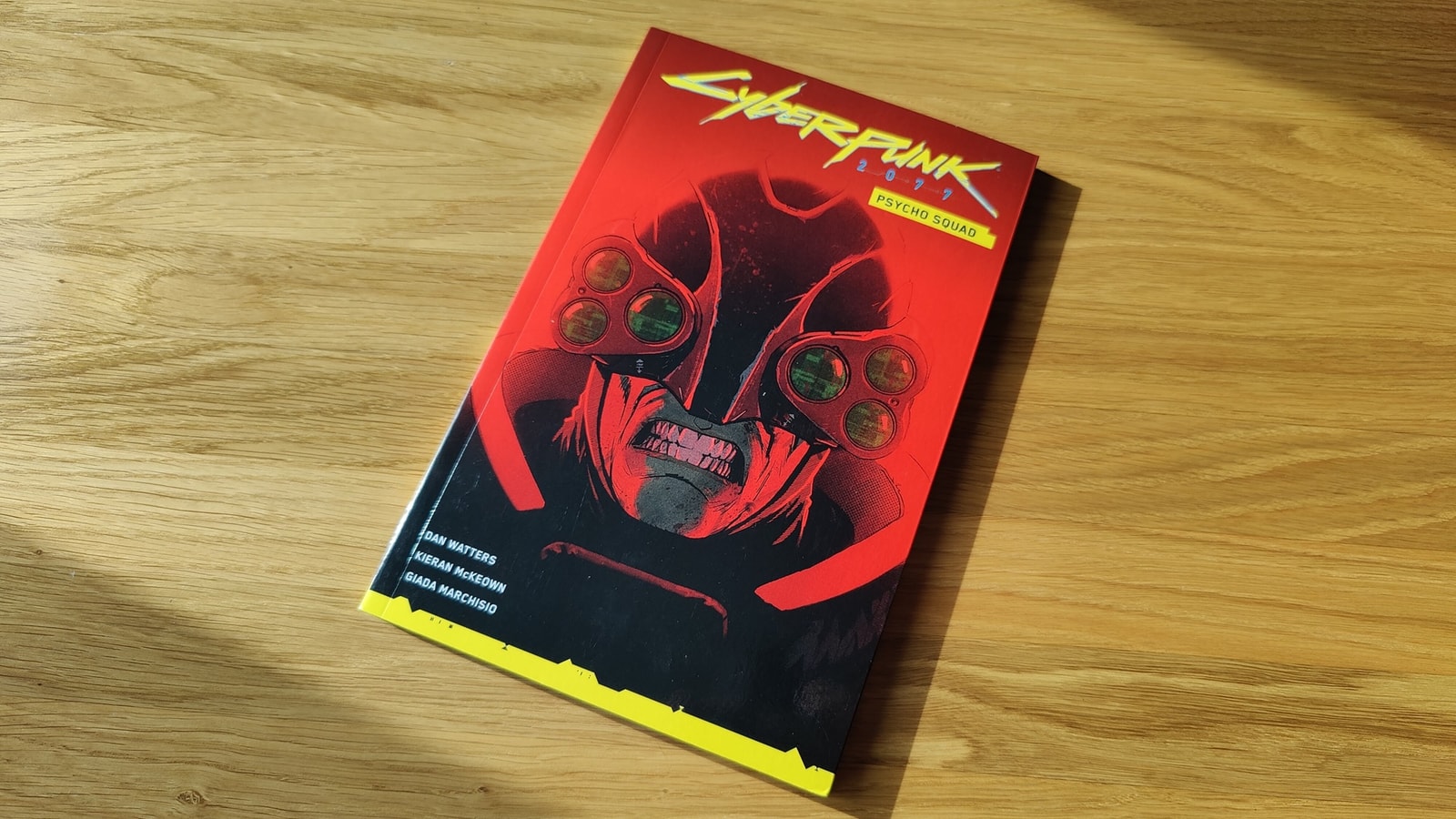 Recenzja komiksu Cyberpunk 2077 Psycho Squad. Mniejsze zło i cyberpsychoza